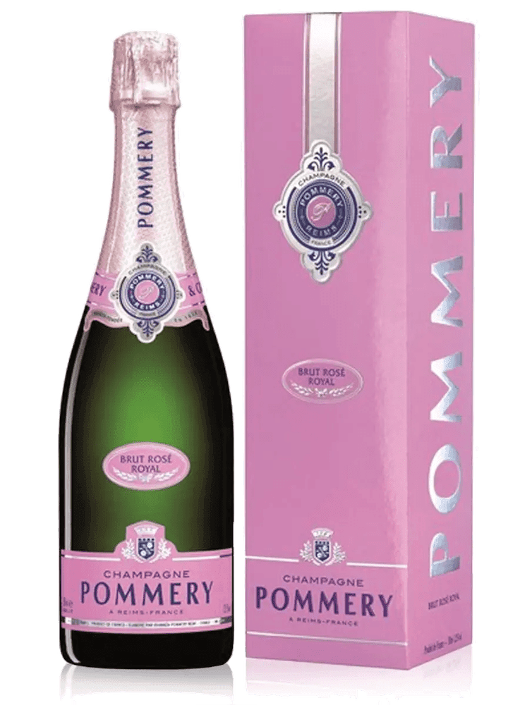 Pommery brut rosé giftbox